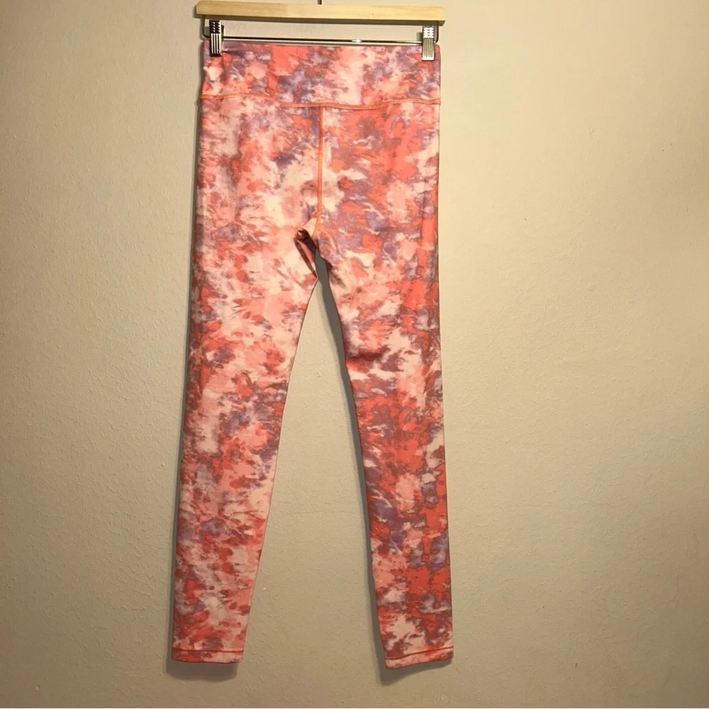 Bundle Athleta Girl High‎ Rise Powervita chit chat tight Leggings Pink XXL/16